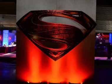 Atmosphere detail at the ‘Man Of Steel’ world premiere after party at Skylight at Moynihan Station on 10 June 2013 in New York City. AFP
