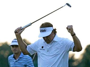 Mickelson is in brilliant touch. AP