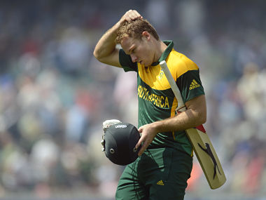 Valiant Miller takes South Africa to 175 against England in semi Valiant Miller takes South Africa to 175 against England in semi