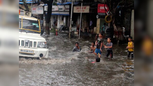 Torrential rains lash Mumbai, local trains delayed