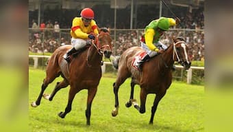 Meeting over Mumbai racecourse comes to blows...and bangles