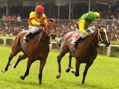 Meeting over Mumbai racecourse comes to blows...and bangles