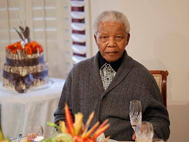 Former South African President Nelson Mandela. Reuters