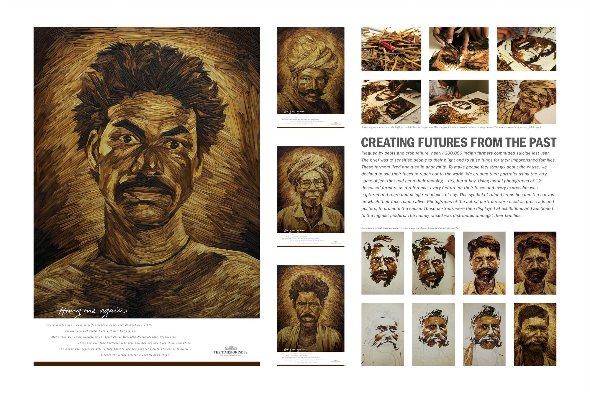 Taproot India won a gold Lion for its Times of India campaign in both Press and Design