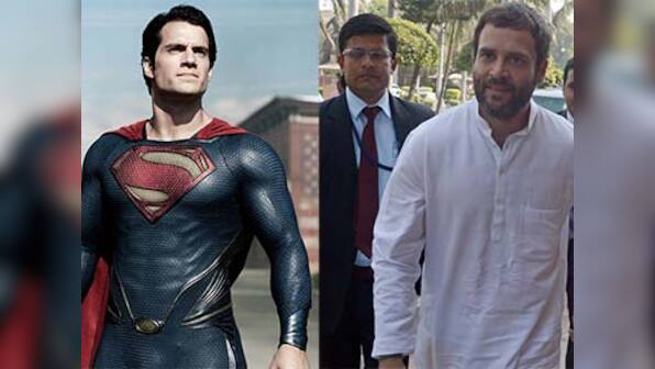 Looking for the real Man of Steel? It's Rahul Gandhi