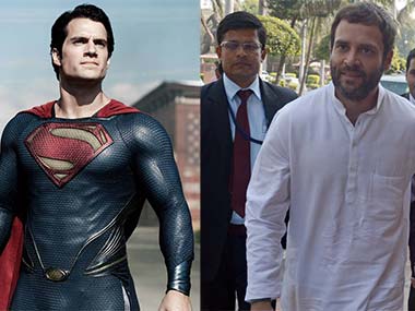 Looking for the real Man of Steel? It's Rahul Gandhi Looking for the real Man of Steel? It's Rahul Gandhi