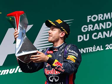 Sebastian Vettel closes in on championship with Canadian GP win  Sebastian Vettel closes in on championship with Canadian GP win
