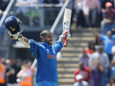 Champions Trophy: Courage comes normally to me, says Dhawan Champions Trophy: Courage comes normally to me, says Dhawan