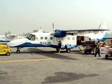 A Sita Air aircraft. Image courtesy Sita Aircraft