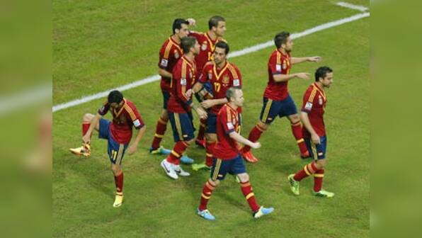 Confederations Cup: Spain eases past Uruguay 2-1 in opener