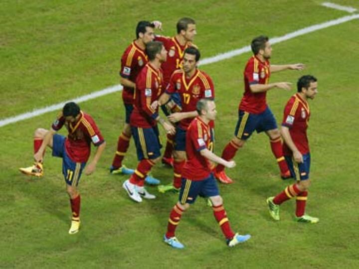 Confederations Cup: Spain eases past Uruguay 2-1 in opener