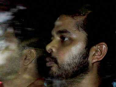 Sreesanth moves fresh bail plea after invocation of MCOCA Sreesanth moves fresh bail plea after invocation of MCOCA