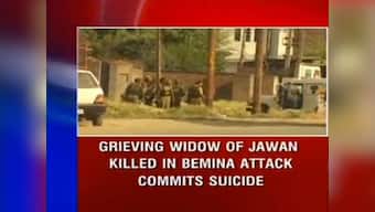 Widow of jawan killed in Srinagar attack commits suicide