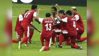 Tahiti puts on paddle party to celebrate international goal