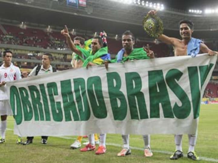 Confederations Cup: Tahiti's fairy tale ends with 8-0 loss to Uruguay