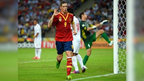 Torres hits four as merciless Spain crush Tahiti 10-0 in FIFA Confederations Cup