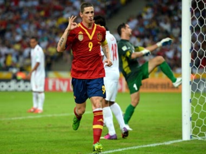 Torres hits four as merciless Spain crush Tahiti 10-0 in FIFA Confederations Cup