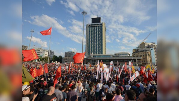 Will clean Taksim Square off trouble makers: Turkey PM