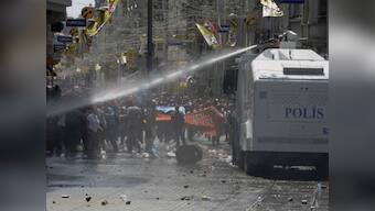 Turkish Police, demonstrators clash in Istanbul