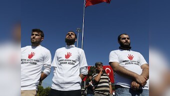 'Standing man' protest pleasing to the eye, says Turkey deputy PM
