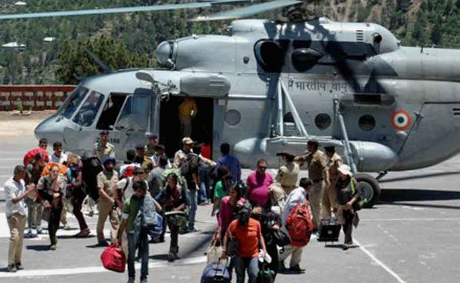 Images: IAF, ITBP continue rescue mission in Himachal, Uttarakhand –  Firstpost