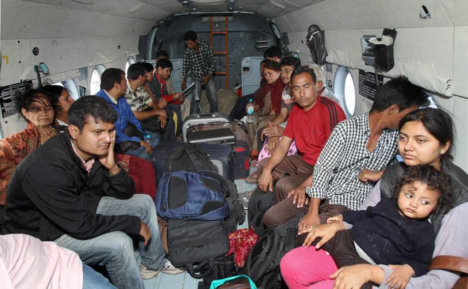 Images: IAF, ITBP continue rescue mission in Himachal, Uttarakhand ...