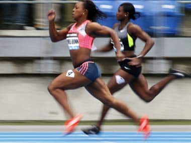 Veronica Campbell-Brown won gold in the 200m at the 2004 and 2008 Olympics. Reuters