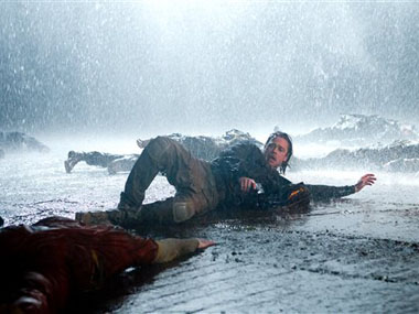 Movie review: Brad Pitt's messiah act makes this zombie flick flail  Movie review: Brad Pitt's messiah act makes this zombie flick flail