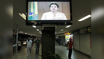 Brazil leader breaks silence about protests 
