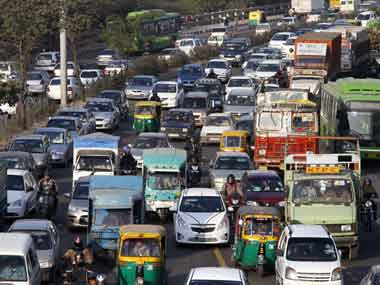Road rage in New Delhi. Reuters