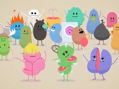 A screengrab from the YouTube video of Dumb Ways to Die. 
