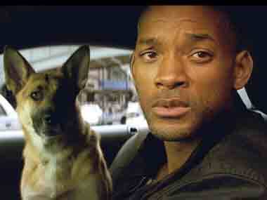 A still from the movie adaptation of I Am Legend