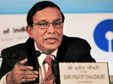 SBI chairman Pratip Chaudhuri. PTI