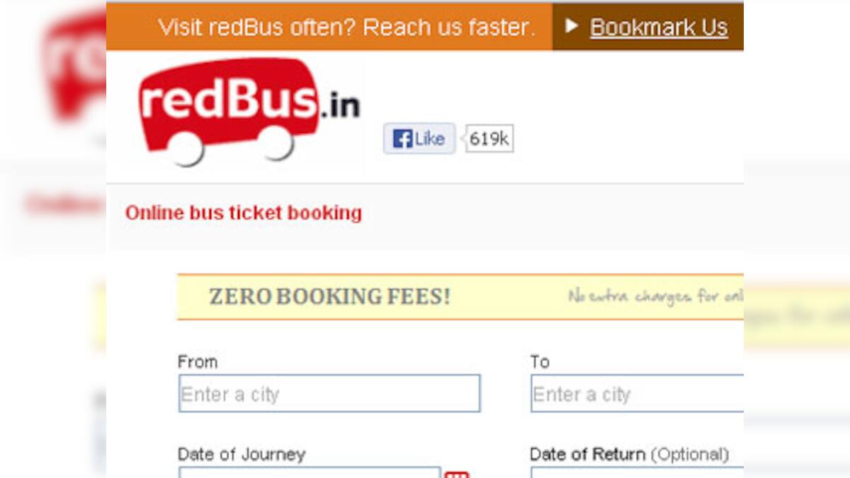 Ibibo in talks to acquire online bus ticket portal redBus – Firstpost