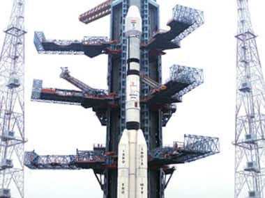 Pictured: the Satish Dhawan Space Centre, the main launch centre of ISRO. PTI