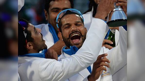 Dhawan makes it to the top 10 of ODI batting for first time