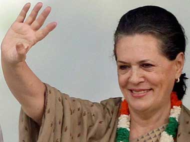 Congress president Sonia Gandhi. PTI