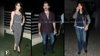Images: Ameesha, Neil at a special screening of Shortcut Romeo 