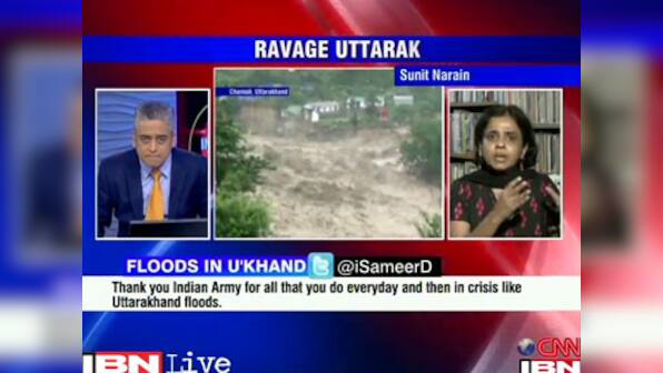 Uttarakhand floods are entirely man made and avoidable