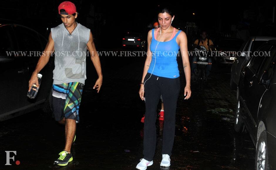 Sushmita Sen spotted at Carter Road. Sachin Gokhale/Firstpost 