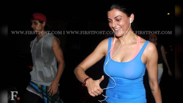 Images: Spotted Sushmita Sen taking a walk at night 