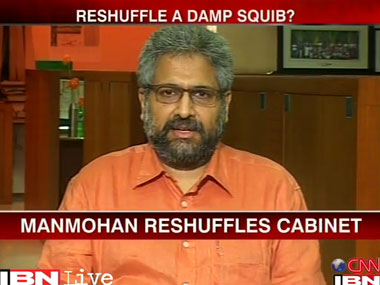 Cabinet reshuffle has strong political reason for Congress Cabinet reshuffle has strong political reason for Congress