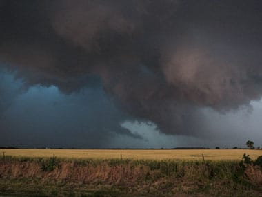 Tornado image. AFP