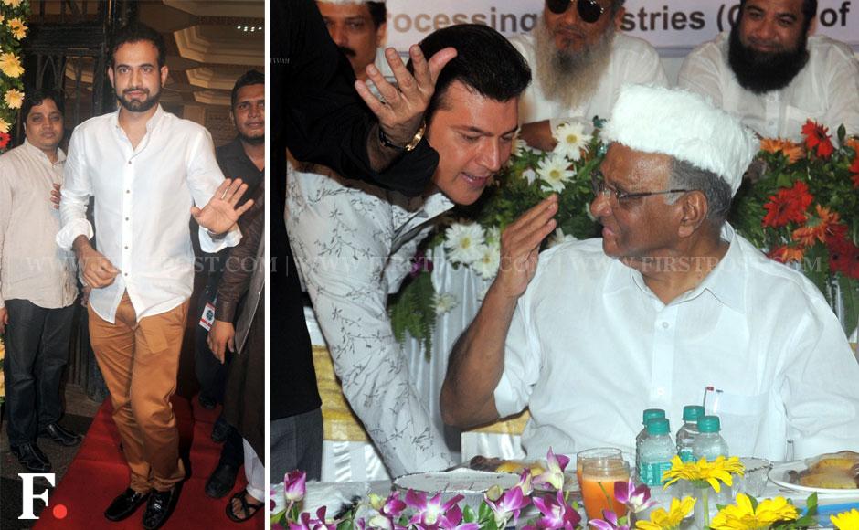 Images: Aditya Pancholi, Irfan Pathan attend Sharad Pawar's Iftar party