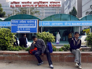 File image of AIIMS. AFP