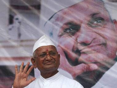 Anna Hazare. AFP