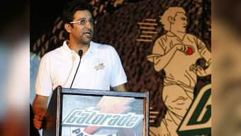 Wasim Akram wins Man of the Match