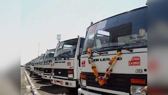 Ashok Leyland Q4 net profit rises 40% at Rs 667 cr boosted by export revenue; shares down 3.89%
