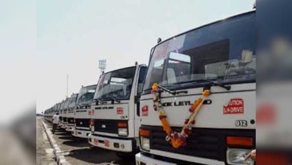 Ashok Leyland Q4 net profit rises 40% at Rs 667 cr boosted by export revenue; shares down 3.89%