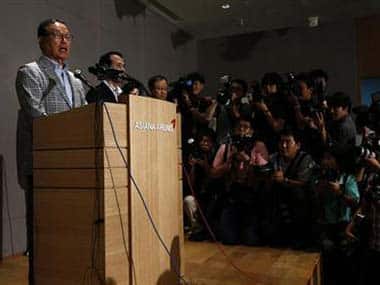 Asiana Airlines CEO in this press conference. Reuters 